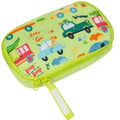 Portabocadillos infantil con diseño de coches