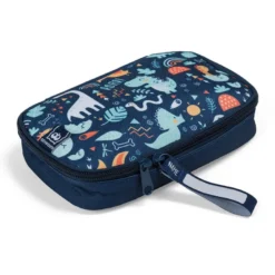 Portabocadillos infantil con diseño de dinosaurios