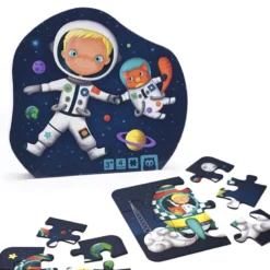 Puzle evolutivo Astronauta 4 en 1