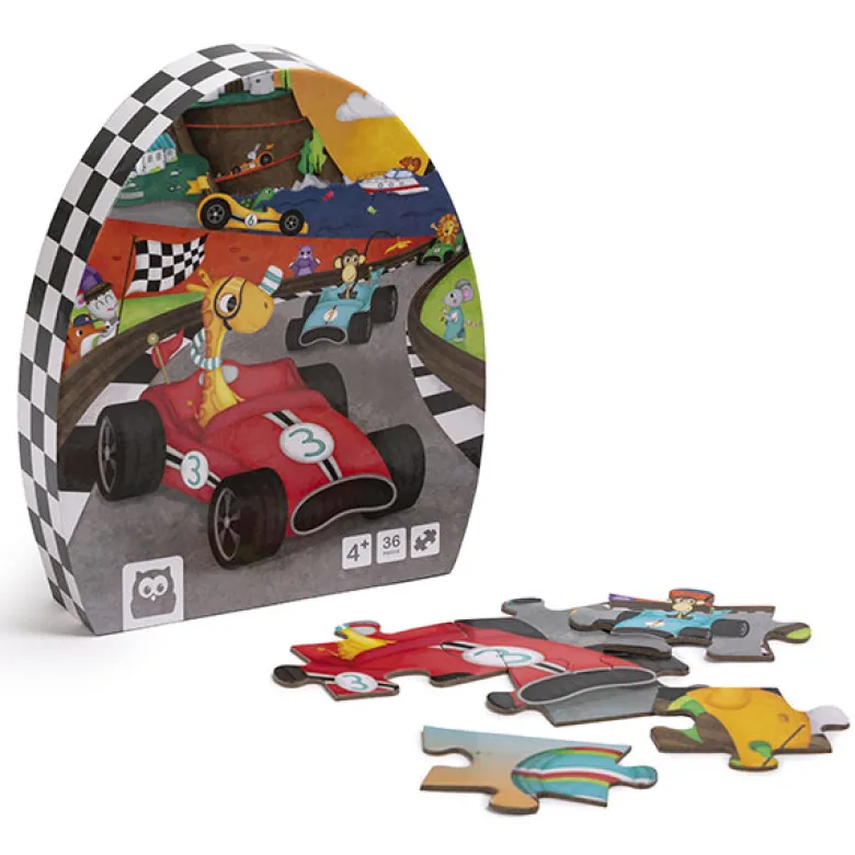 Puzle racing 36 piezas
