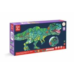 Puzzle de Suelo Brillante de Dinosaurios - 200 pzs