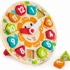 Puzzle encajable horas inglés