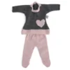 Set ropa de punto muñeca 36cm