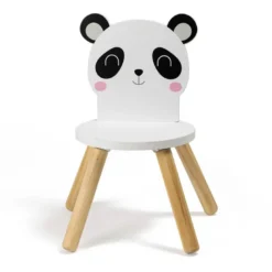 Silla infantil de madera – Panda Kirumy®