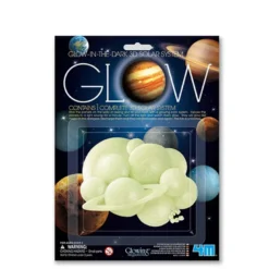Sistema solar 3D brillante