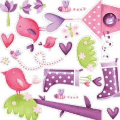 Stickers secret garden
