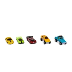 Surtido 5 coches de carreras Colors Racing Metal Cars