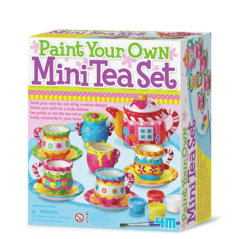 Taller Pinta tu Mini Set de Té