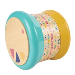 Tambor de juguete electrónico con ritmos y sonidos