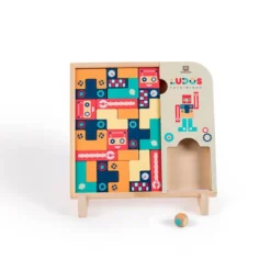 Tetris de madera con múltiples opciones de juego
