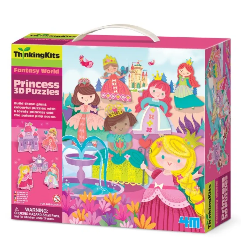 Thinking Kits- Puzle 3D princesas