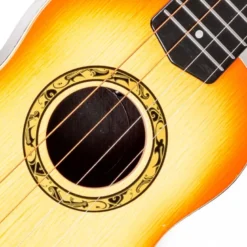 Ukelele realista de 56 cm con 4 cuerdas ajustables