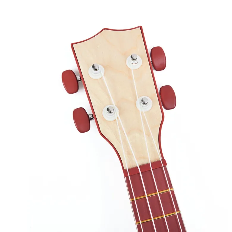 Ukelele realista de 56 cm con 4 cuerdas ajustables